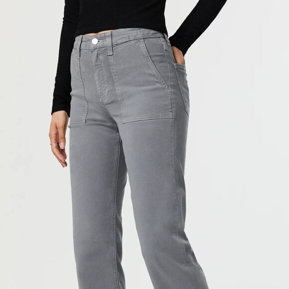 MAVI JEANS Shelia straight leg pants in High Waist in Grey Size 26 - Picture 3 of 6